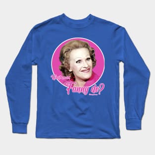 Fanny Cradock Long Sleeve T-Shirt